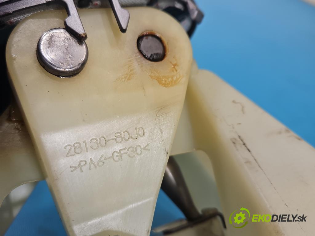 Suzuki SX4 I 2006-2014 1.6 16v 120 HP manual 88 kW 1586 cm3 5- Páka: Změny: stupeň,rýchlosť 28130-80J0 (Rýchlostná páka (kulisa))