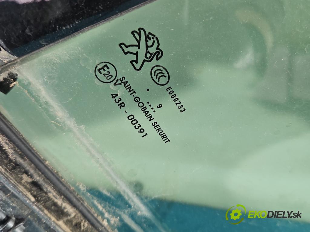 Peugeot 508 II 2018- 1.5 hdi 131 HP manual 96 kW 1499 cm3 5- sklo dvere zadné ľavé