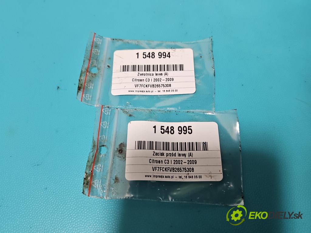 Citroen C3 I 2002-2009 1.4 8V 73 hp manual 54 kW 1360 cm3 5- náboj levé  (Náboj kola)