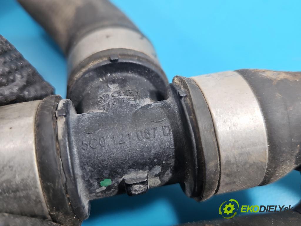 Cupra Formentor 20- 1.5 TSI 150 HP automatic 110 kW 1498 cm3 5- rúrka systému chladenia 5C0121087D