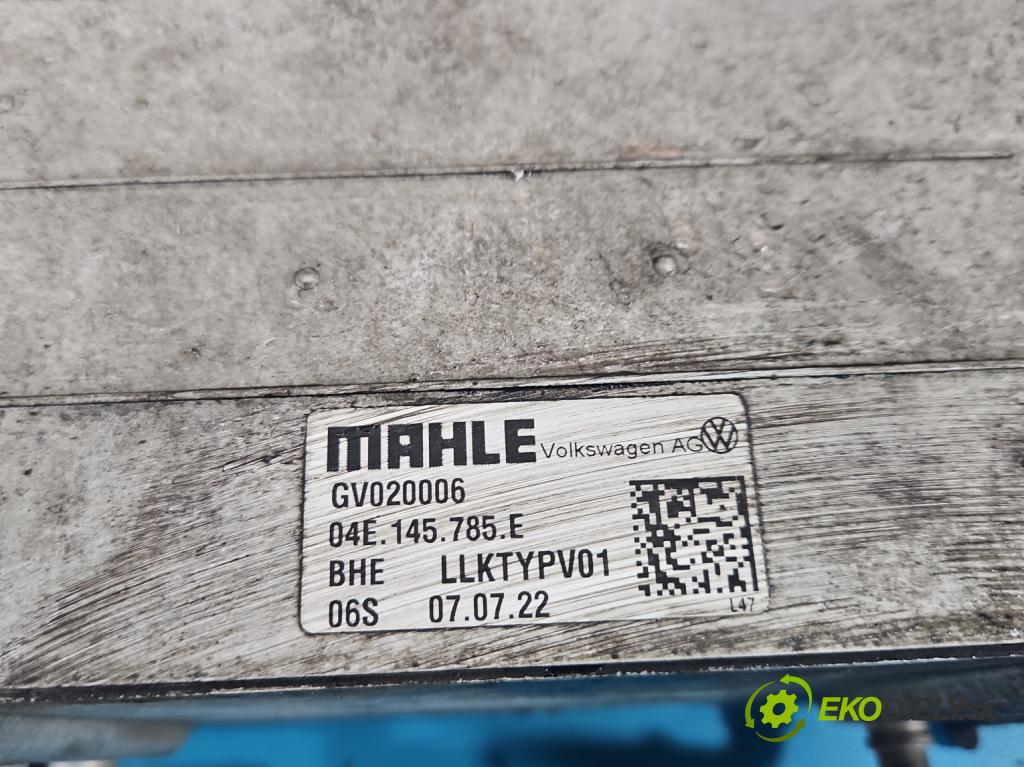 Cupra Formentor 20- 1.5 TSI 150 hp automatic 110 kW 1498 cm3 5- Intercooler 04E145785E (Intercooler (chladič stlačeného vzduchu))