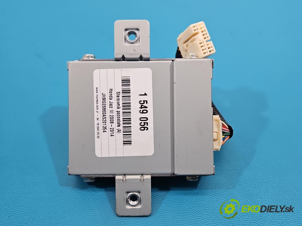 Honda Jazz III 2008-2014 1.3 16V 99 HP automatic 73 kW 1339 cm3 5- riadiaca jednotka ostatné 39113-TF0-E01-M1