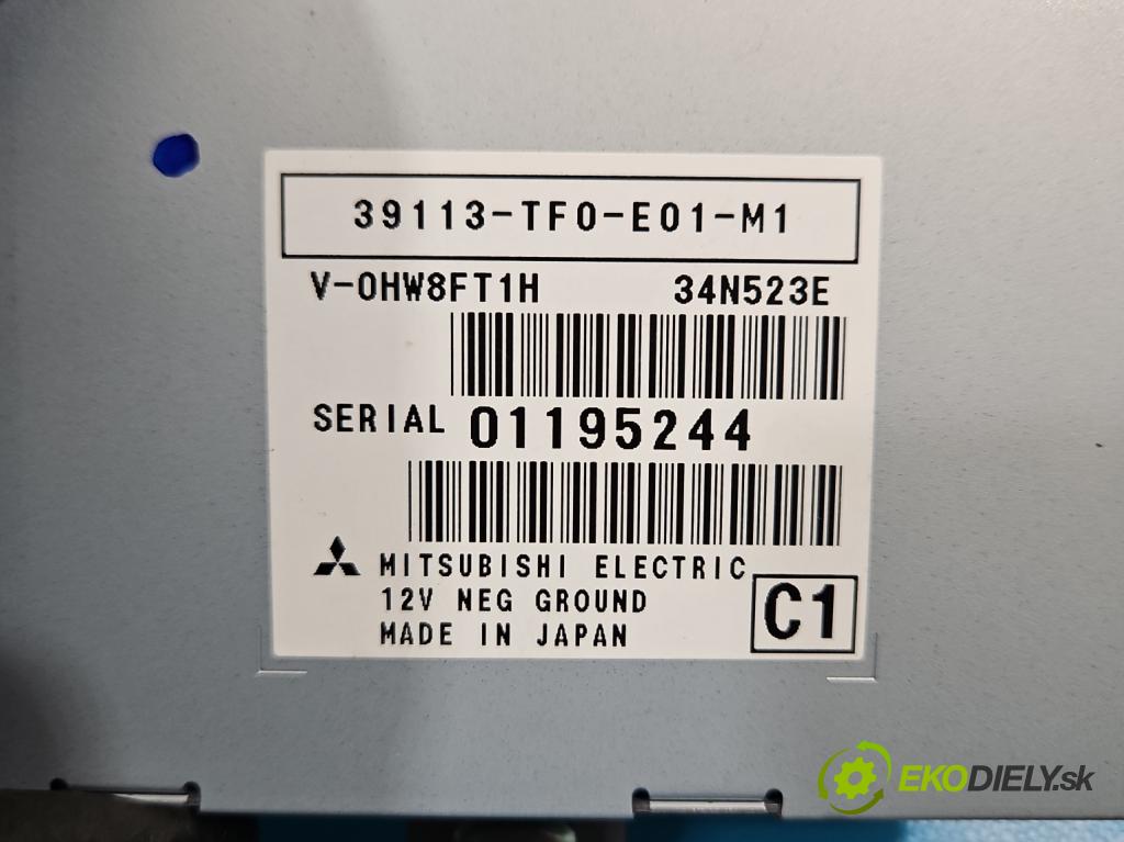 Honda Jazz III 2008-2014 1.3 16V 99 HP automatic 73 kW 1339 cm3 5- riadiaca jednotka ostatné 39113-TF0-E01-M1