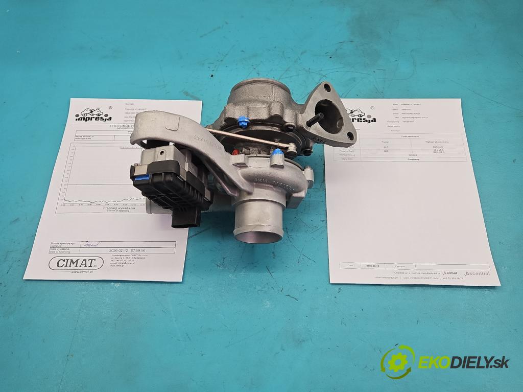 Citroen Jumper II 2006-2014 2.2 hdi 131 hp manual 96 kW 2198 cm3 5- Turbodmychadlo repasováno 798128-4