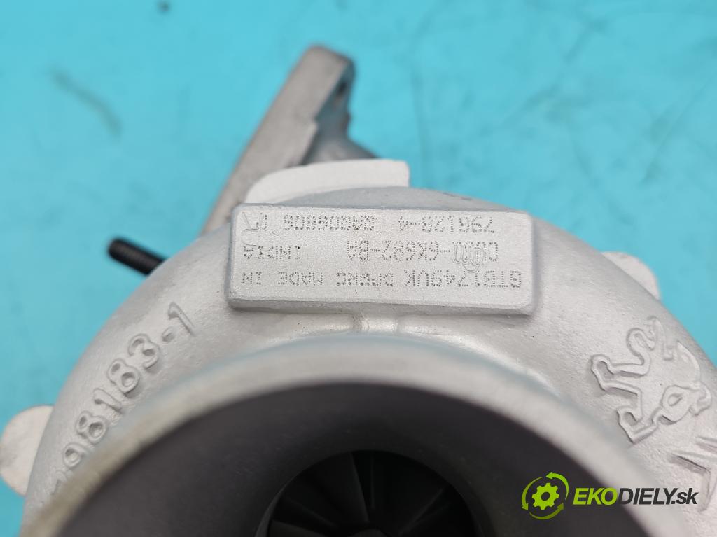 Citroen Jumper II 2006-2014 2.2 hdi 131 hp manual 96 kW 2198 cm3 5- Turbodmychadlo repasováno 798128-4