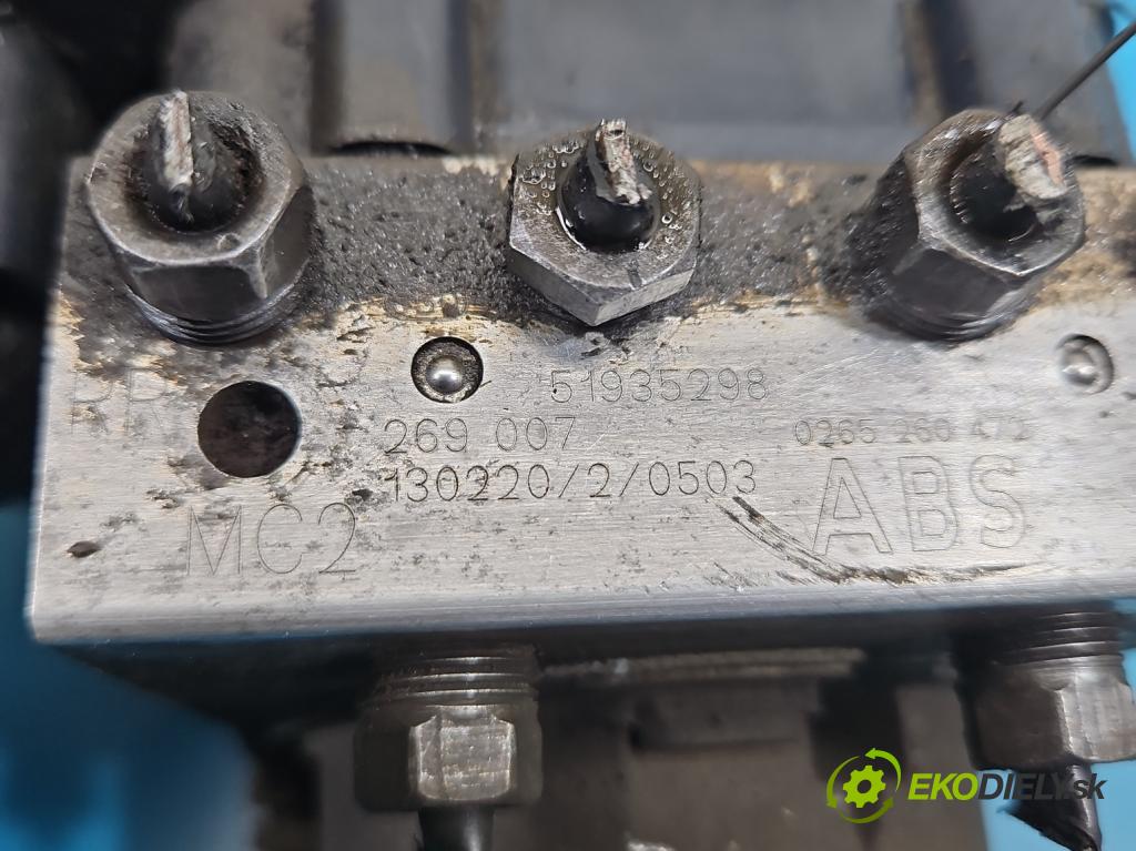 Citroen Jumper II 2006-2014 2.2 hdi 131 hp manual 96 kW 2198 cm3 5- čerpadlo abs 51935298 (Pumpa ABS)