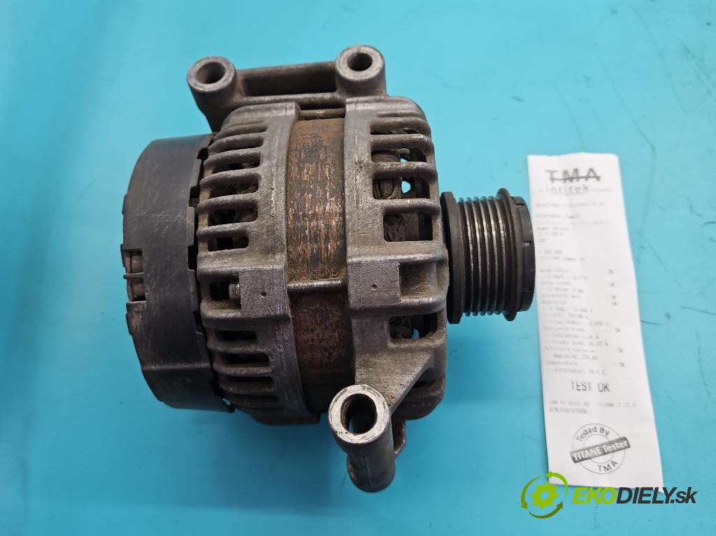 Citroen Jumper II 2006-2014 2.2 hdi 131 HP manual 96 kW 2198 cm3 5- Alternator 0125711102 (Alternátor)
