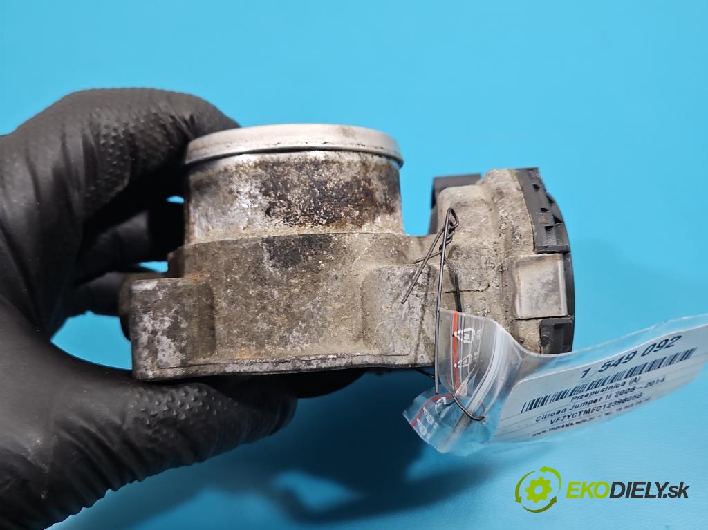 Citroen Jumper II 2006-2014 2.2 hdi 131 hp manual 96 kW 2198 cm3 5- škrticí klapka BK2Q-9E926-AC (Škrticí klapka)