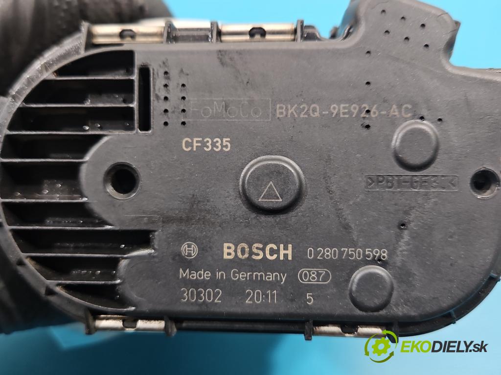 Citroen Jumper II 2006-2014 2.2 hdi 131 hp manual 96 kW 2198 cm3 5- škrticí klapka BK2Q-9E926-AC (Škrticí klapka)