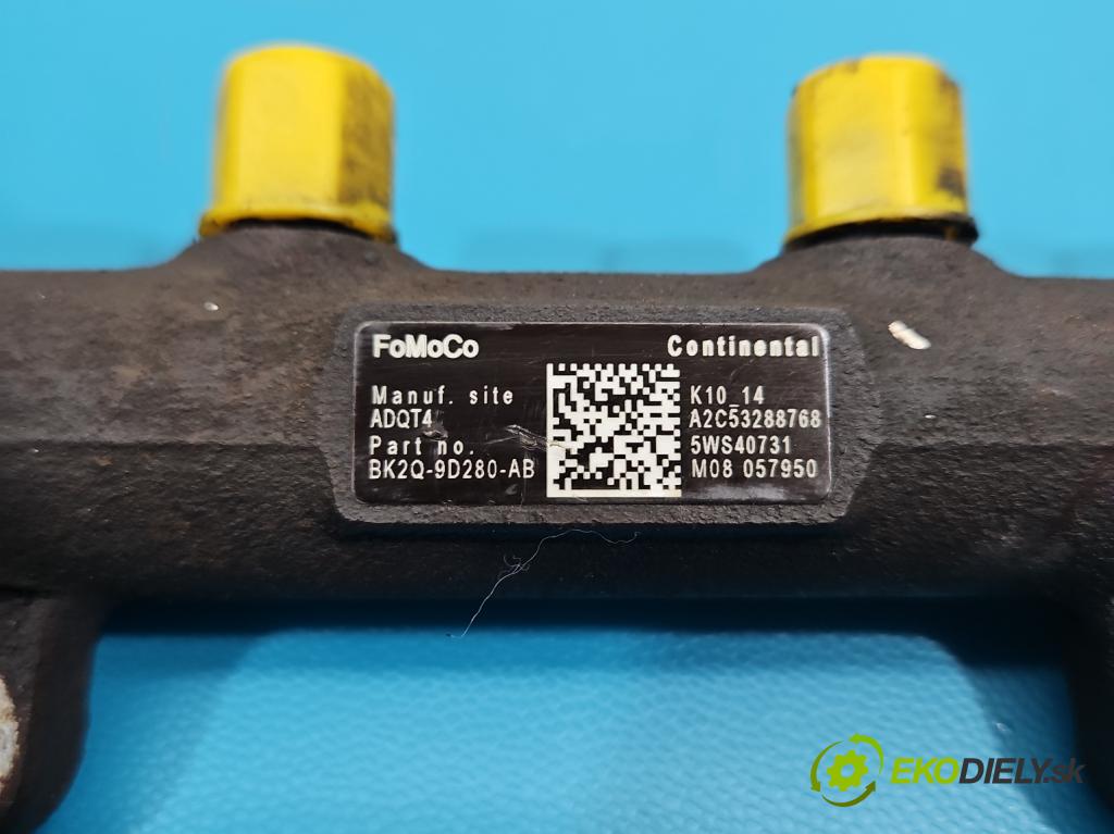 Citroen Jumper II 2006-2014 2.2 hdi 131 HP manual 96 kW 2198 cm3 5- lišta vstrekovacia BK2Q-9D280-AB (Vstrekovacia lišta)