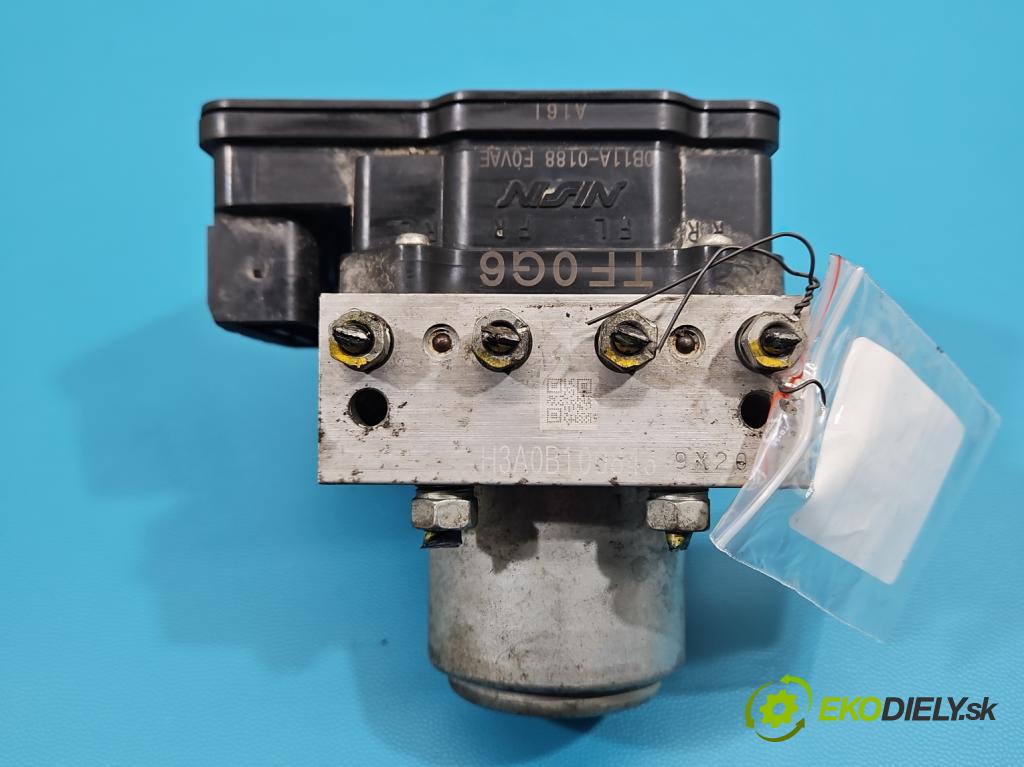 Honda Jazz III 2008-2014 1.3 16V 99 HP automatic 73 kW 1339 cm3 5- čerpadlo abs 0B11A-0188 (Pumpa ABS)