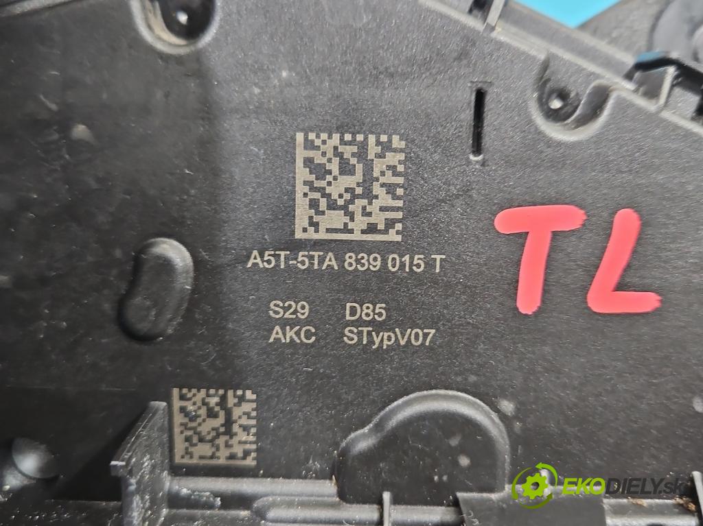 Skoda Superb III 2015-2024 2.0 tdi 150 hp automatic 110 kW 1968 cm3 5- zámek zadní levý A5T-5TA839015T