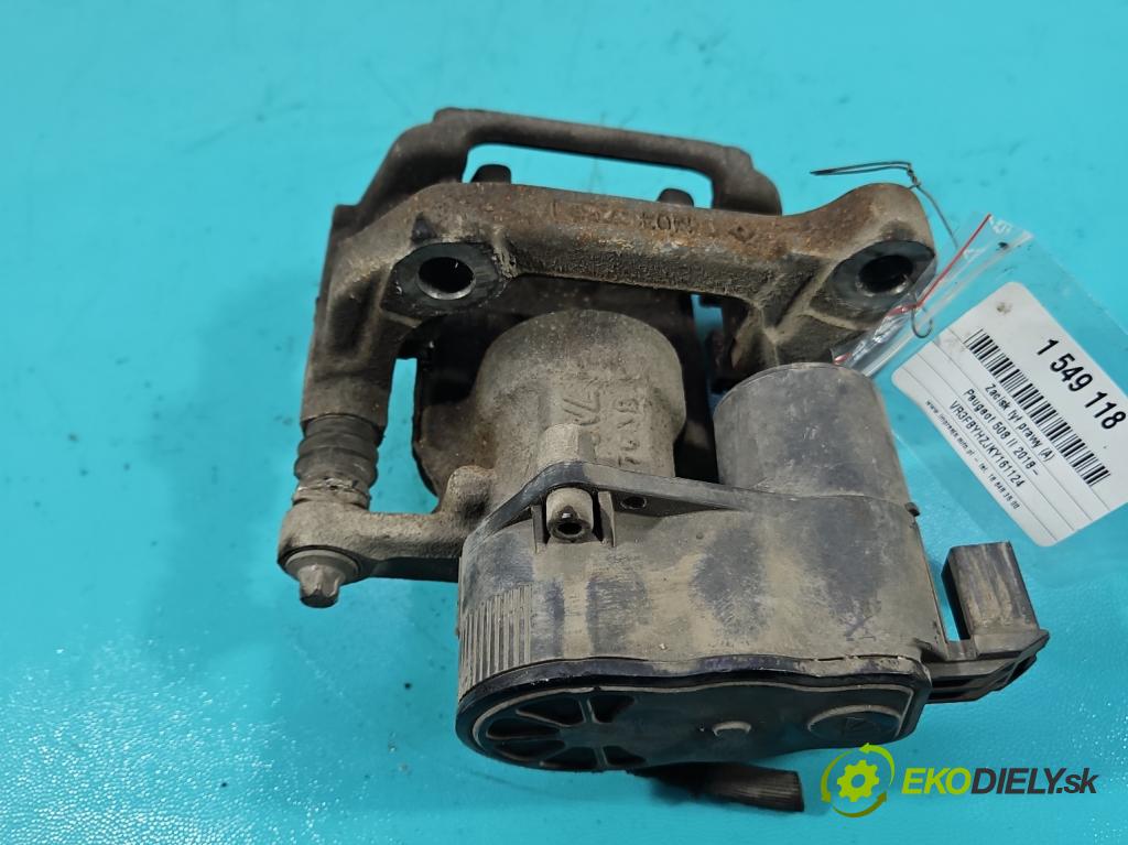 Peugeot 508 II 2018- 1.5 hdi 131 hp manual 96 kW 1499 cm3 5- brzdič zadní pravý 9819059480 (Klika dveří ostatní)