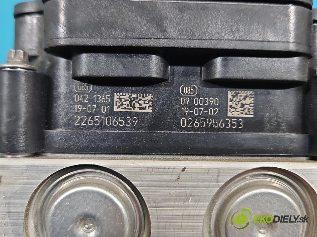 Peugeot 508 II 2018- 1.5 hdi 131 HP manual 96 kW 1499 cm3 5- čerpadlo abs 0265290598 (Pumpa ABS)