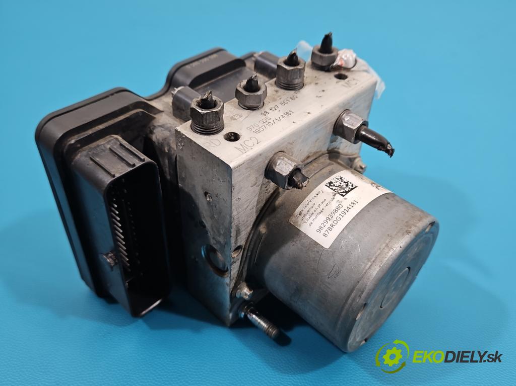 Peugeot 508 II 2018- 1.5 hdi 131 HP manual 96 kW 1499 cm3 5- čerpadlo abs 0265290598 (Pumpa ABS)