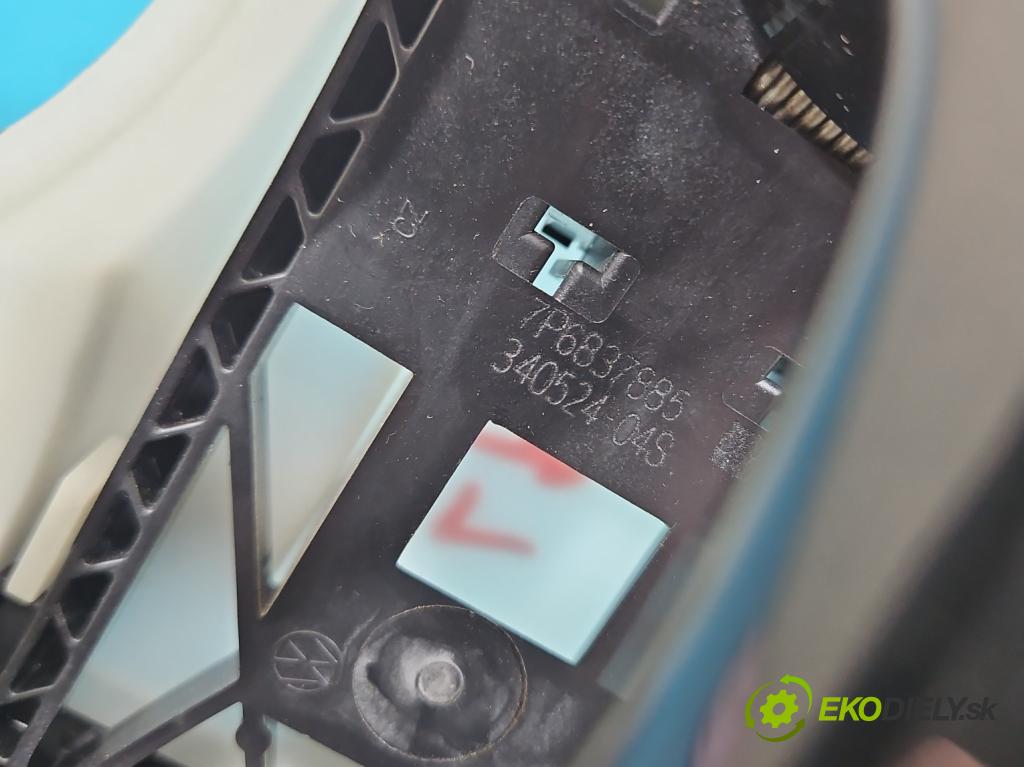 Skoda Superb III 2015-2024 2.0 tdi 150 HP automatic 110 kW 1968 cm3 5- rukoväť predné ľavé mimo: 7P6837885 (Kľučka dverí vonkajšia predná ľavá)