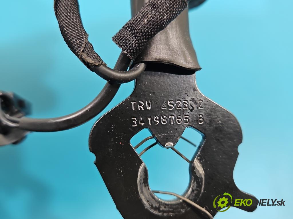 Skoda Superb III 2015-2024 2.0 tdi 150 HP automatic 110 kW 1968 cm3 5- pas bezpečnosť: predné pravý 34198765B