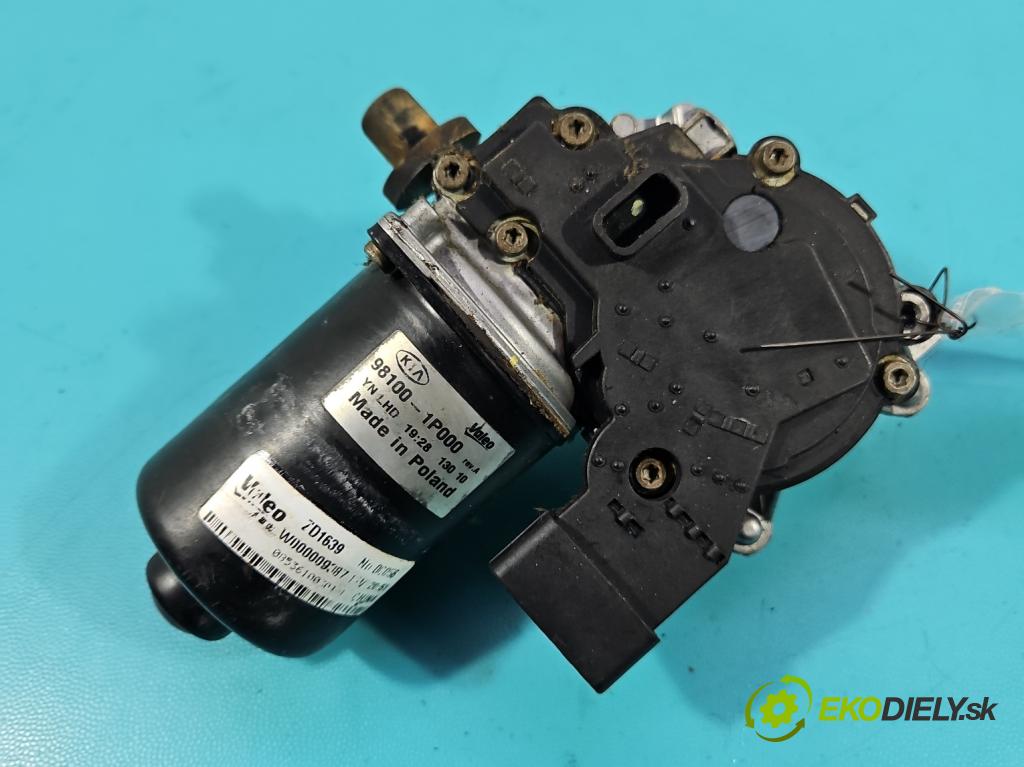 Kia Venga 1.4 16V 90 HP manual 66.2 kW 1396 cm3 5- motor stieračov predné 98100-1P000