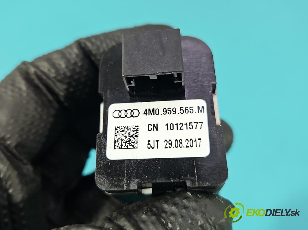 Audi A4 B9 2015-2024 2.0 TFSI 252KM automatic 185 kW 1984 cm3 4- prepínač okien spätných zrkadiel 4M0959565M