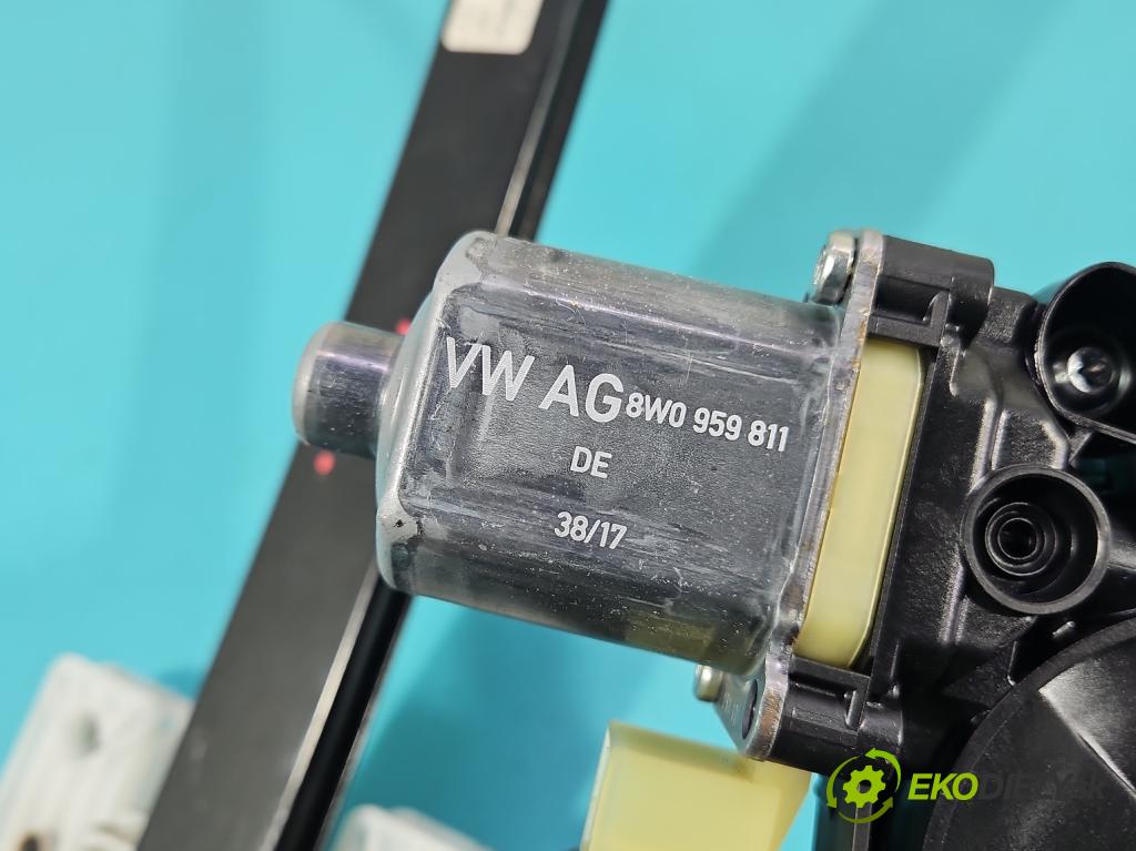 Audi A4 B9 2015-2024 2.0 TFSI 252KM automatic 185 kW 1984 cm3 4- mechanizmus okna zadné ľavý 8W0839461