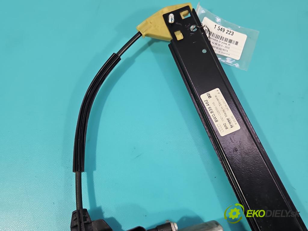 Audi A4 B9 2015-2024 2.0 TFSI 252KM automatic 185 kW 1984 cm3 4- mechanizmus okna zadné pravý 8W0959812