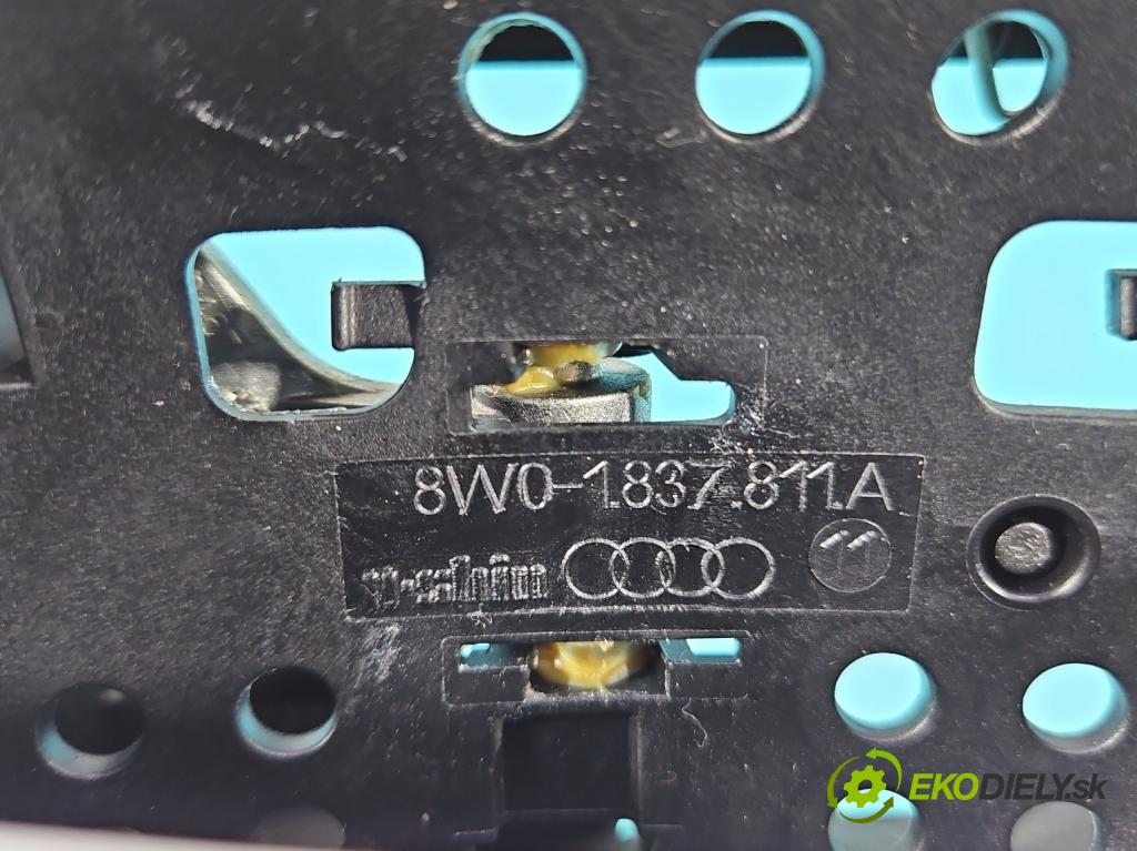 Audi A4 B9 2015-2024 2.0 TFSI 252KM automatic 185 kW 1984 cm3 4- rukoväť predné ľavé mimo: 8W1837811A (Kľučka dverí vonkajšia predná ľavá)