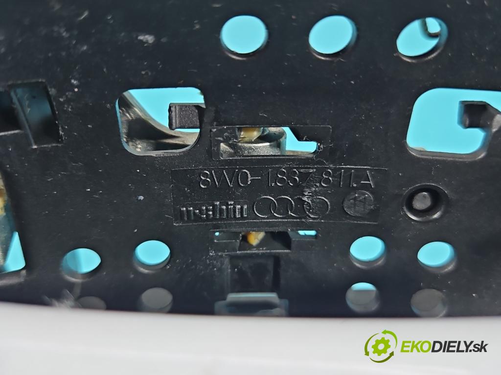 Audi A4 B9 2015-2024 2.0 TFSI 252KM automatic 185 kW 1984 cm3 4- rukoväť zadné ľavé mimo: 8W01837811A (Kľučka dverí ostatné)