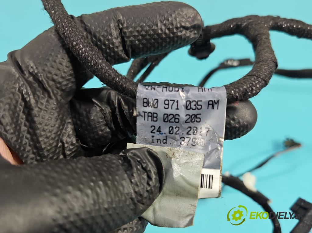 Audi A4 B9 2015-2024 2.0 TFSI 252KM automatic 185 kW 1984 cm3 4- Zväzok: dvere predné vľavo: 8W0971035AM