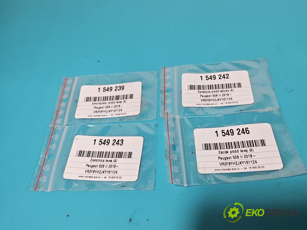 Peugeot 508 II 2018- 1.5 hdi 131 hp manual 96 kW 1499 cm3 5- pružina přední