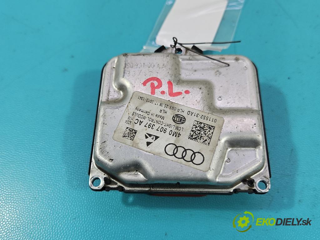 Audi A4 B9 2015-2024 2.0 TFSI 252KM automatic 185 kW 1984 cm3 4- modul lampy: 4M0907397AC