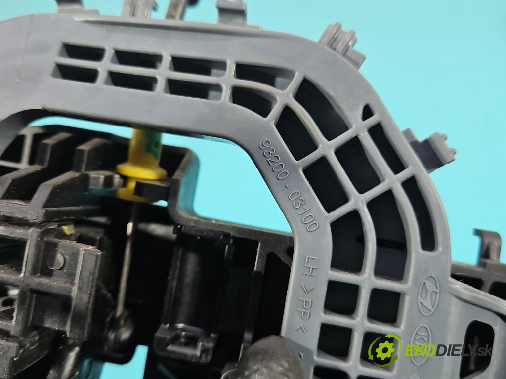 Hyundai I30 III 2016- 2.0 16V 280KM: automatic 206 kW 1998 cm3 5- rukoväť predné ľavé mimo: 93200-03100 (Kľučka dverí vonkajšia predná ľavá)