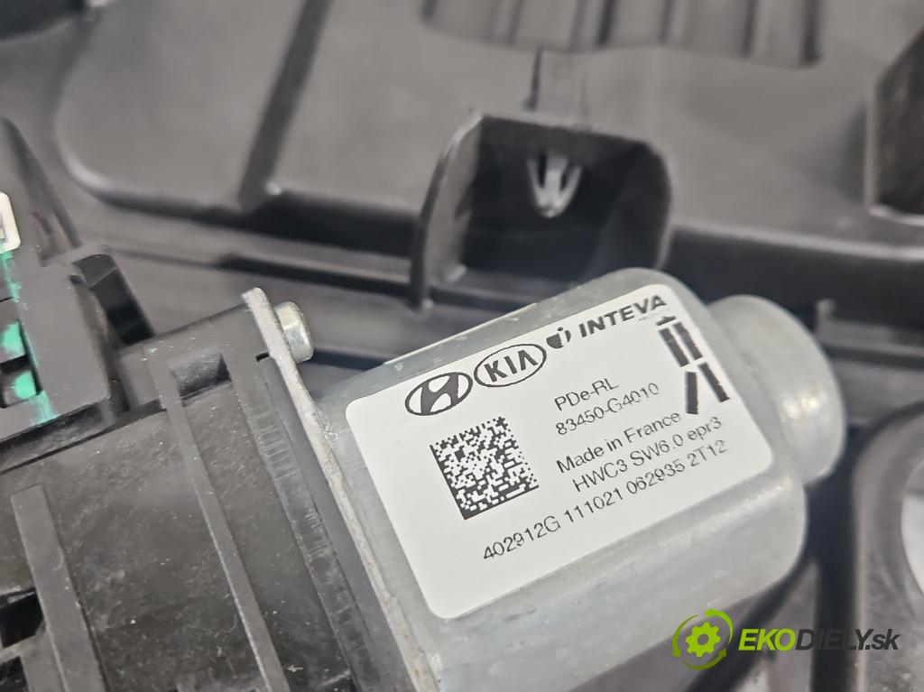 Hyundai I30 III 2016- 2.0 16V 280KM: automatic 206 kW 1998 cm3 5- mechanizmus okna zadné ľavý 83470-G4220