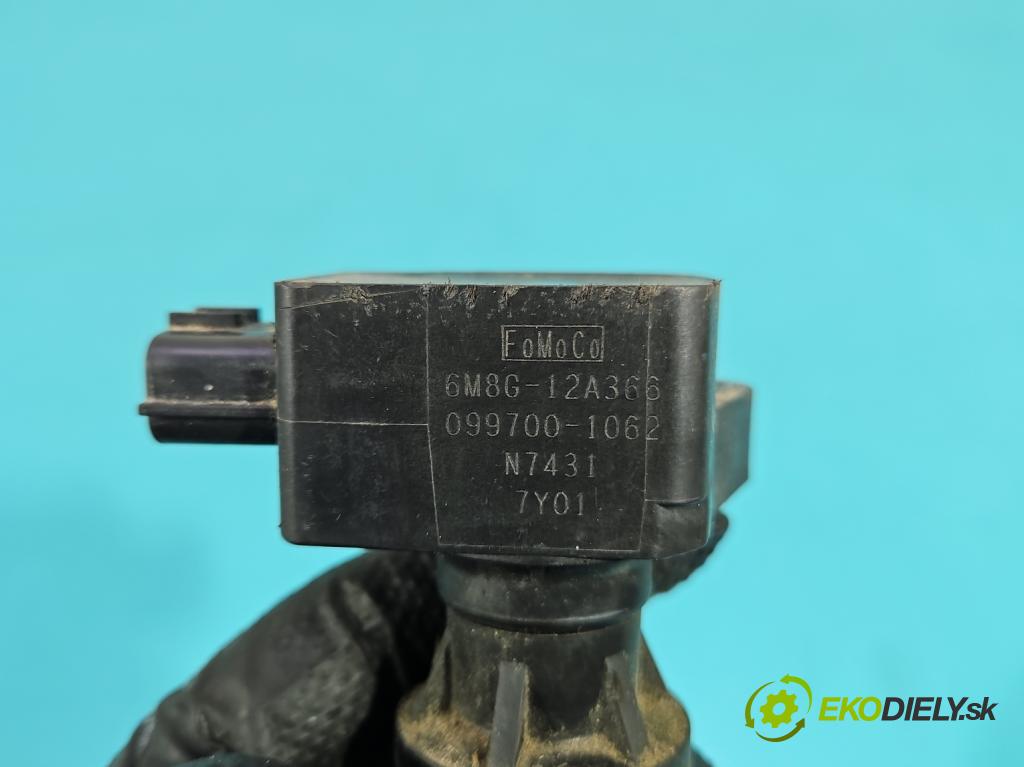 Mazda 6 II GH 2007-2012 2.0 16V 147 hp manual 108 kW 1998 cm3 5- cívka zapalovací 6M8G-12A366 (Zážehová cívka)