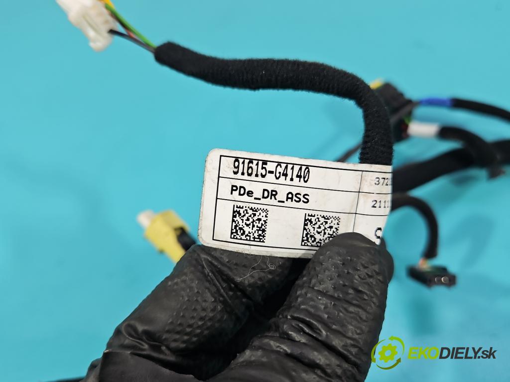 Hyundai I30 III 2016- 2.0 16V 280KM: automatic 206 kW 1998 cm3 5- Zväzok: dvere zadné pravých 91615-G4140