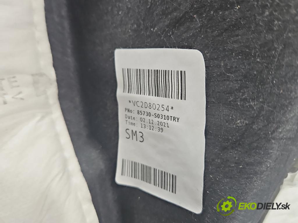 Hyundai I30 III 2016- 2.0 16V 280KM automatic 206 kW 1998 cm3 5- Tapacír: kufra: levé 85738-G4510