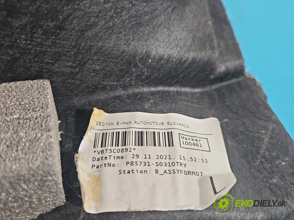 Hyundai I30 III 2016- 2.0 16V 280KM automatic 206 kW 1998 cm3 5- Tapacír: kufra: levé 85738-G4510