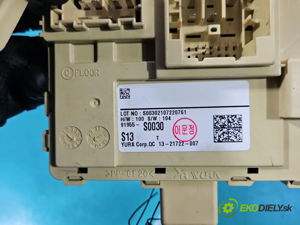 Hyundai I30 III 2016- 2.0 16V 280KM automatic 206 kW 1998 cm3 5- skříňka pojistková 91955-S0030 (Pojistková skříňka)