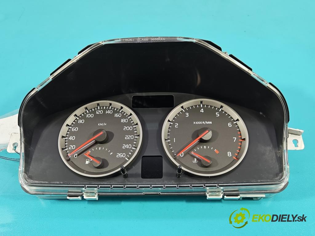 Volvo S40 II 2004-2012 1.8 16V 125 HP manual 92 kW 1798 cm3 4- prístrojovka/ budíky 30710071 (Prístrojová doska)