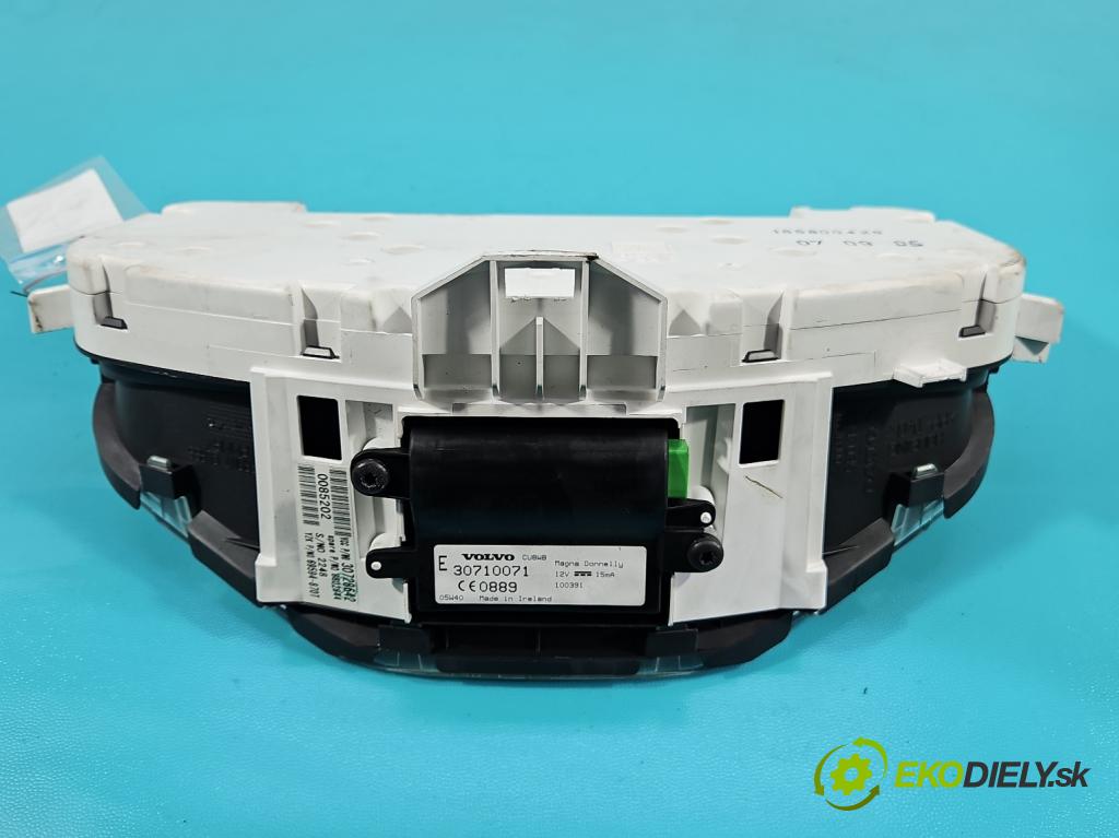 Volvo S40 II 2004-2012 1.8 16V 125 HP manual 92 kW 1798 cm3 4- prístrojovka/ budíky 30710071 (Prístrojová doska)