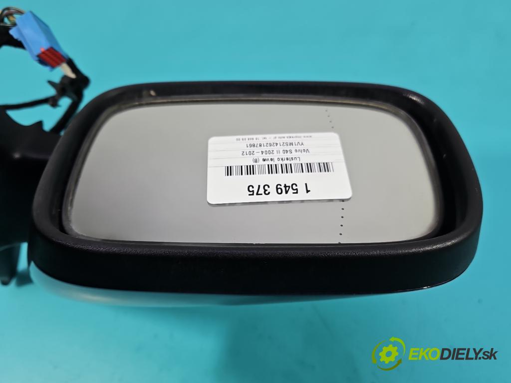 Volvo S40 II 2004-2012 1.8 16V 125 HP manual 92 kW 1798 cm3 4- zrkadlo ľavé  (Kľučka dverí ostatné)