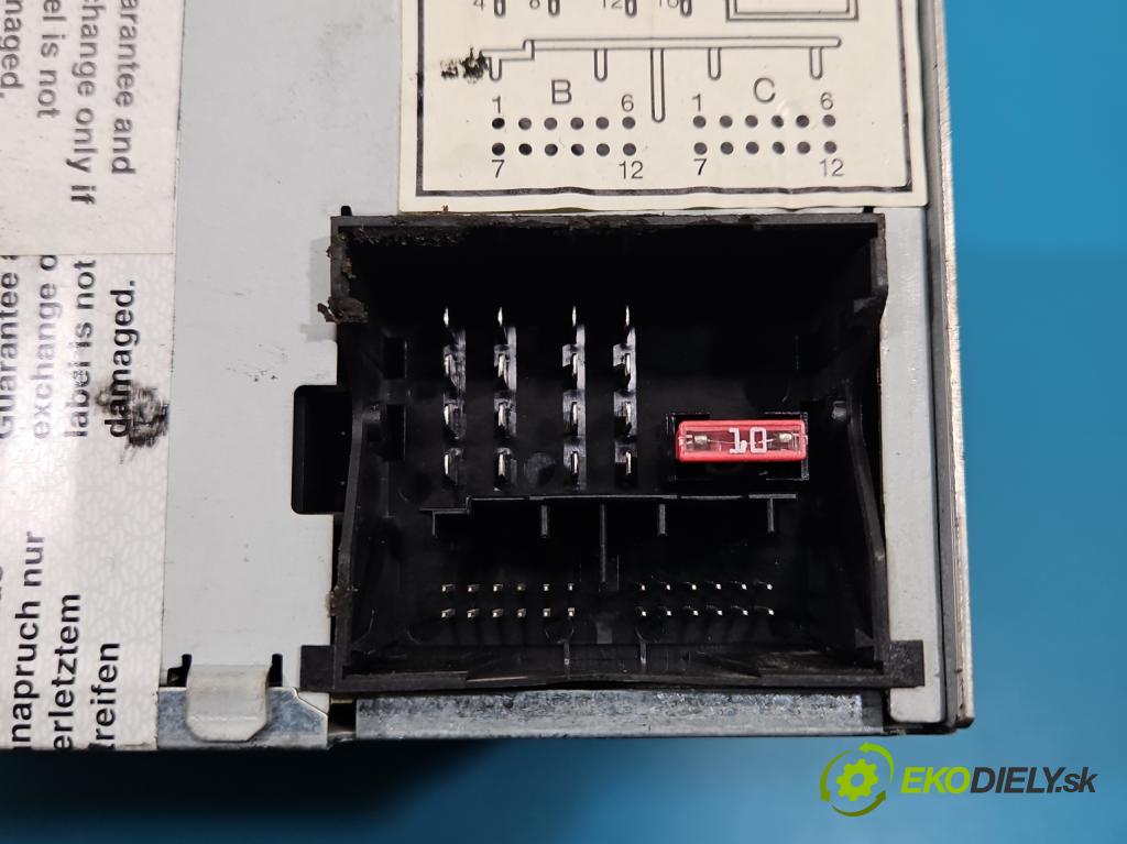 Vw Passat B6 2005-2010 1.9 tdi 105 HP manual 77 kW 1896 cm3 5- Radio originál 1K0035186R