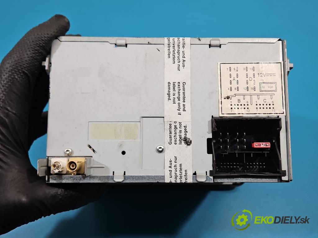 Vw Passat B6 2005-2010 1.9 tdi 105 HP manual 77 kW 1896 cm3 5- Radio originál 1K0035186R