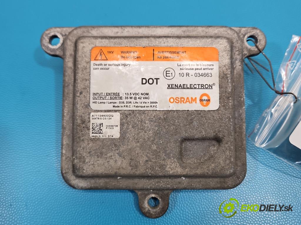 Hyundai Ix35 2.0 CRDI 136hp manual 100 kW 1995 cm3 5- měnič xenon A71154400DG (Řídící jednotka xenonu)