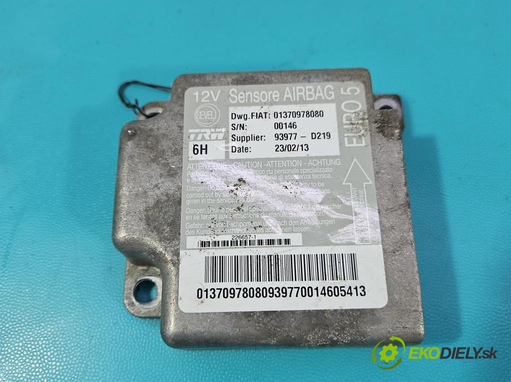 Citroen Jumper II 2006-2014 2.2 hdi 131 HP manual 96 kW 2198 cm3 5- riadiaca jednotka vankúše: 01370978080