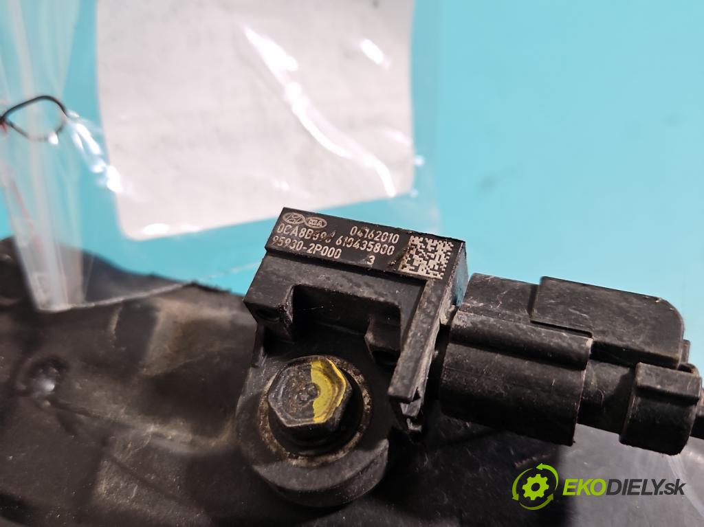 Kia Venga 1.4 16V 90 hp manual 66.2 kW 1396 cm3 5- stěna přední  (Přední výztuha)