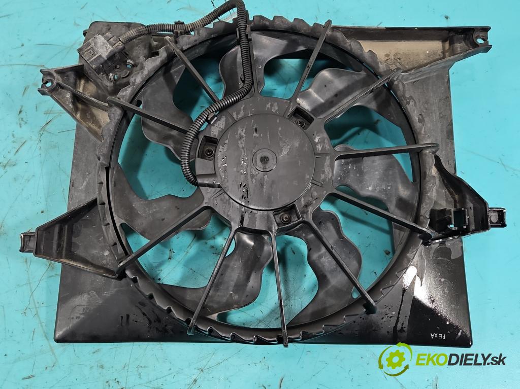 Kia Venga 1.4 16V 90 HP manual 66.2 kW 1396 cm3 5- Ventilátor chladiča