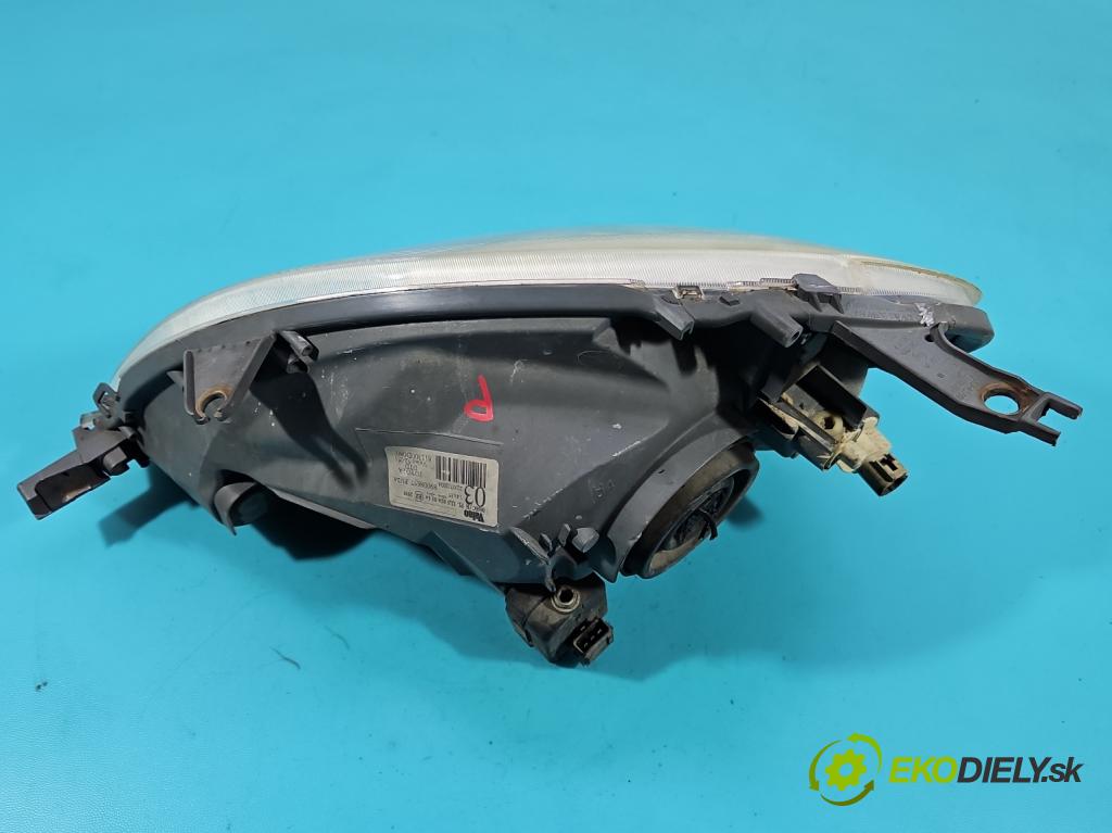 Toyota Yaris I 1999-2005 1.0 vvti 65 hp manual 48 kW 998 cm3 3- světlo pravý 89008657 (Pravé přední světlo)