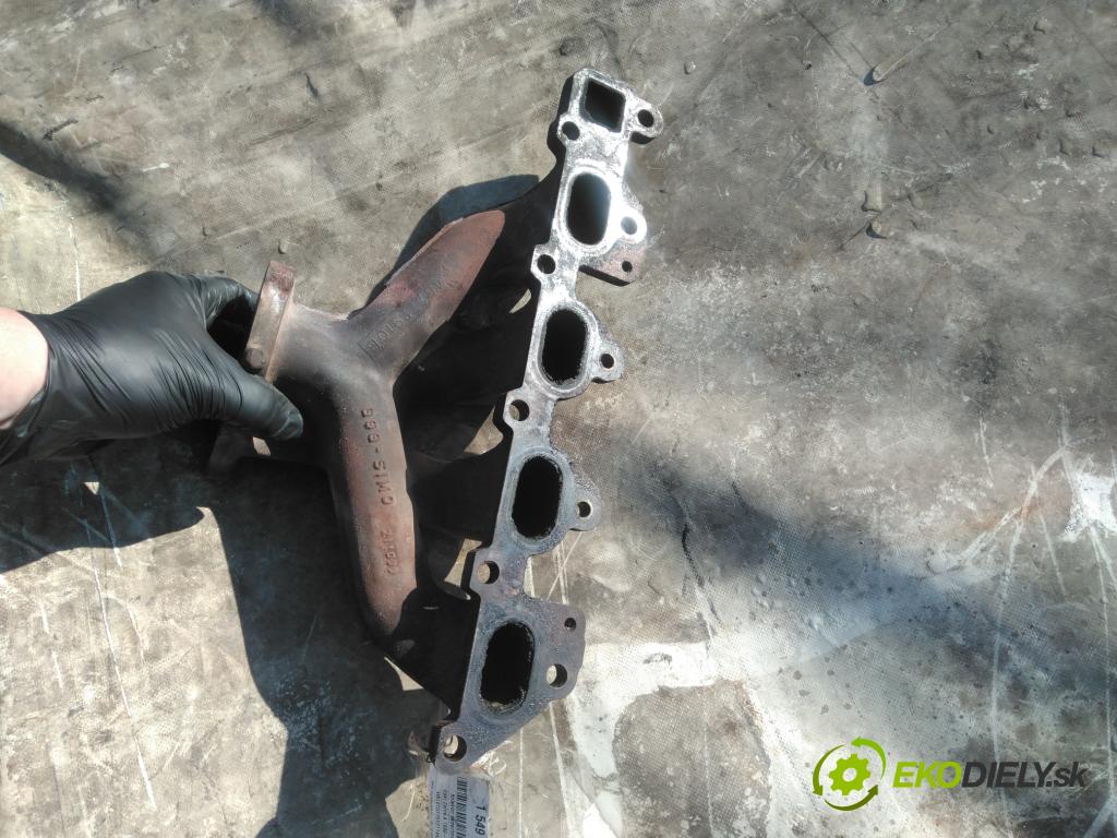 Opel Zafira A 1999-2005 1.8 16V 116 hp manual 85 kW 1796 cm3 5- potrubí výfuk  (Výfukové potrubí)