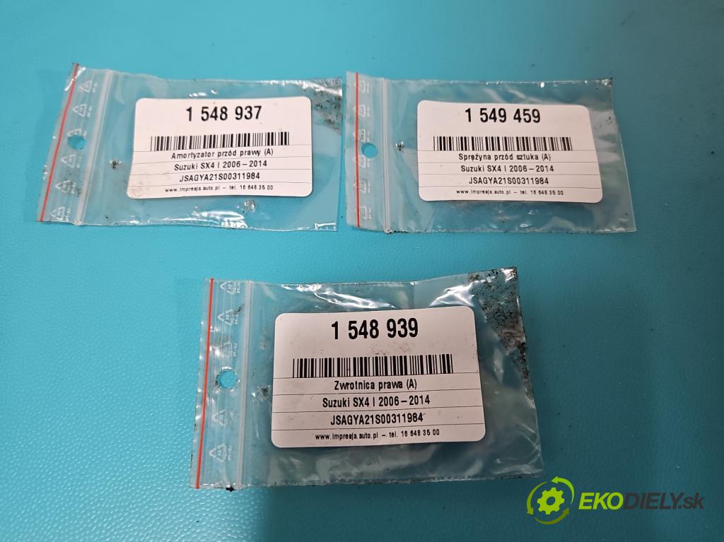 Suzuki SX4 I 2006-2014 1.6 16v 120 hp manual 88 kW 1586 cm3 5- pružina přední