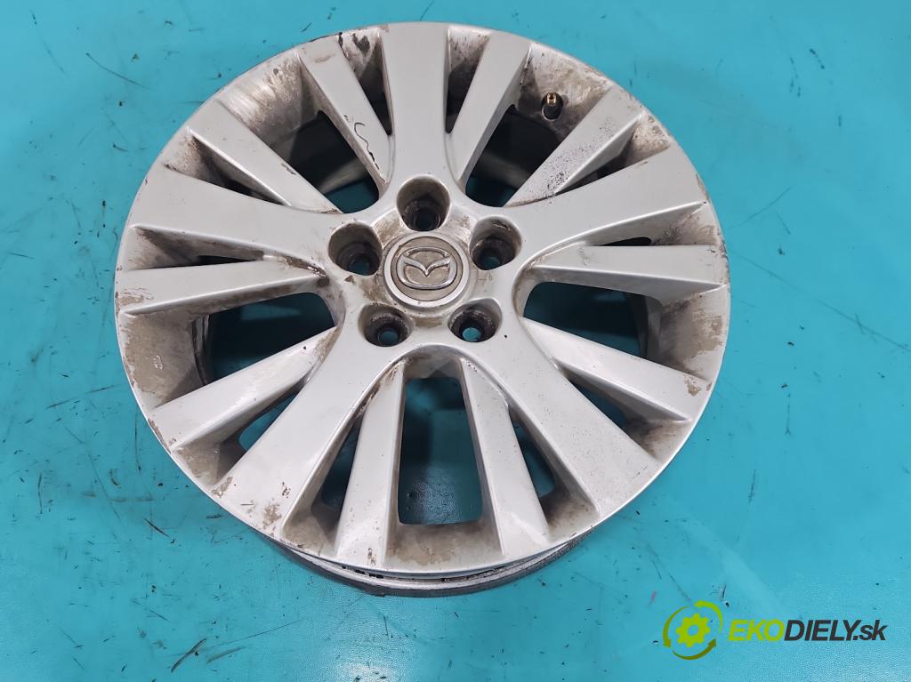 Mazda 6 II GH 2007-2012 2.0 16V 147 hp manual 108 kW 1998 cm3 5- Felga hliník 17" komplet